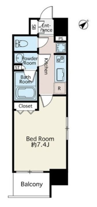 ミュプレ根岸の間取り