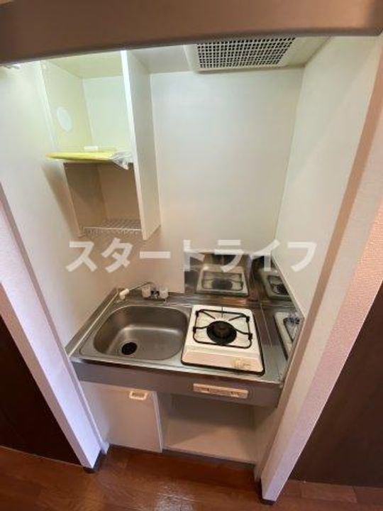 大阪府大阪市淀川区東三国4(マンション)の賃貸物件のキッチン