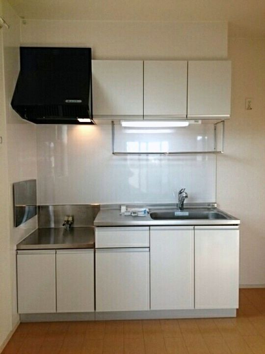 静岡県浜松市中央区大柳町(アパート)の賃貸物件のキッチン