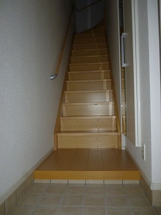 静岡県浜松市中央区大柳町(アパート)の賃貸物件の玄関