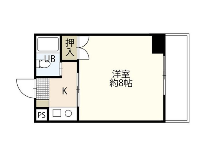 宇品川手ビルの間取り