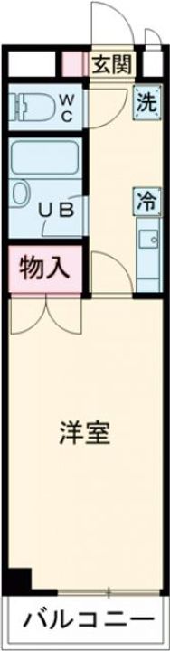 セグンド山星の間取り