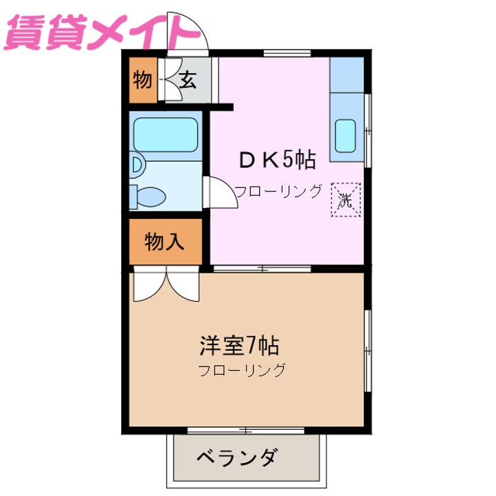 ロイヤルシャルマンの間取り