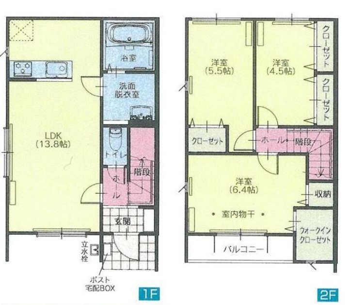茨城県日立市南高野町3(一戸建)の賃貸物件の間取り