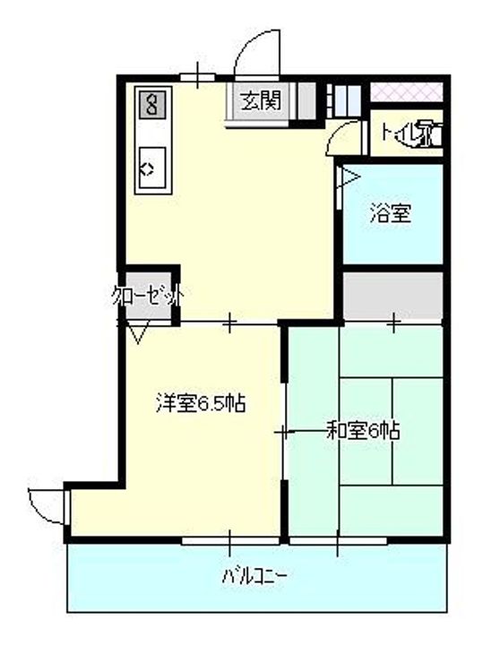 東京都八王子市大和田町3(マンション)の賃貸物件の間取り