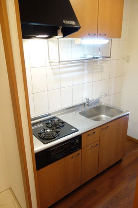 滋賀県湖南市三雲(アパート)の賃貸物件のキッチン