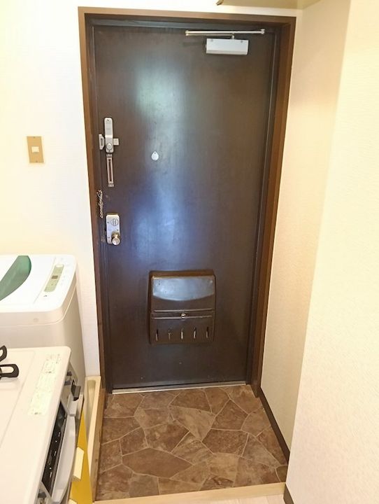 神奈川県横浜市戸塚区下倉田町(マンション)の賃貸物件の玄関