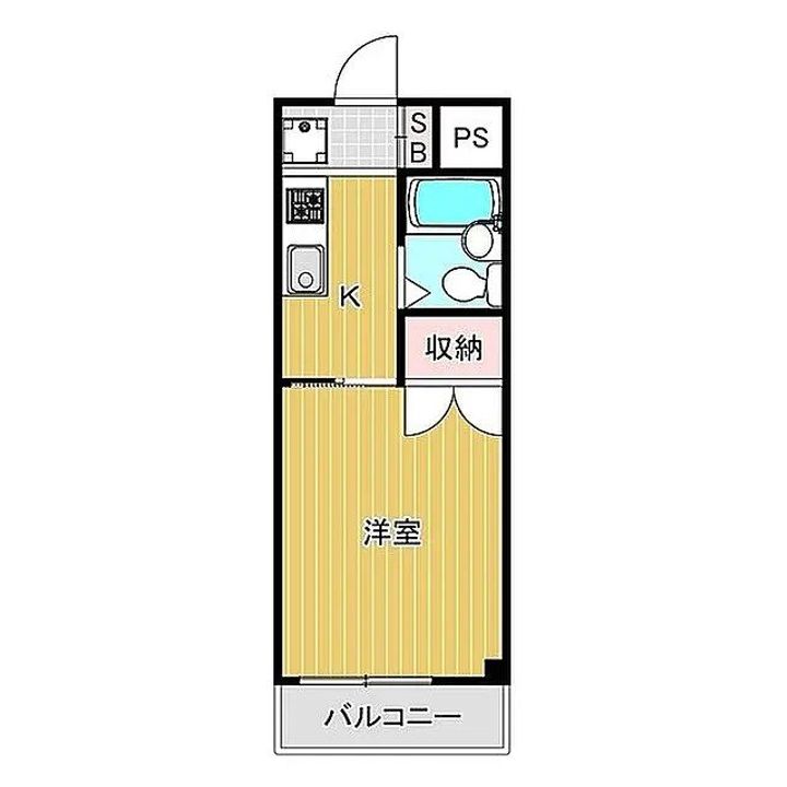 神奈川県横浜市戸塚区下倉田町(マンション)の賃貸物件の間取り