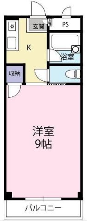 蔵本ハイツ2001の間取り