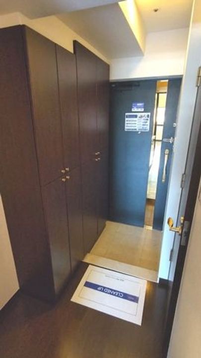 レジディア銀座東の玄関