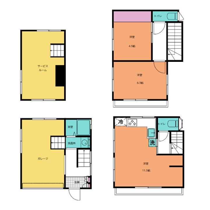 東京都江戸川区一之江1(一戸建)の賃貸物件の間取り