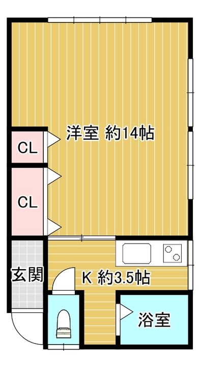 AKハイツの間取り