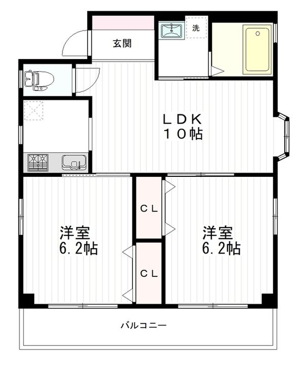 ファミーユ七(セブン)の間取り