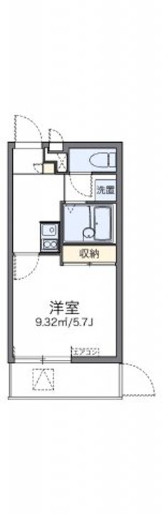 大阪府大阪市北区菅栄町(マンション)の賃貸物件の間取り