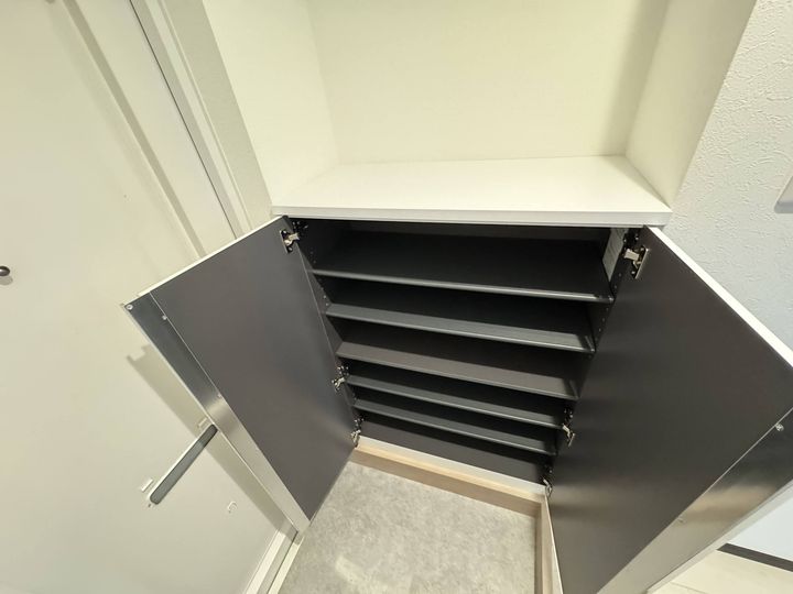 第2明星ハイツの玄関