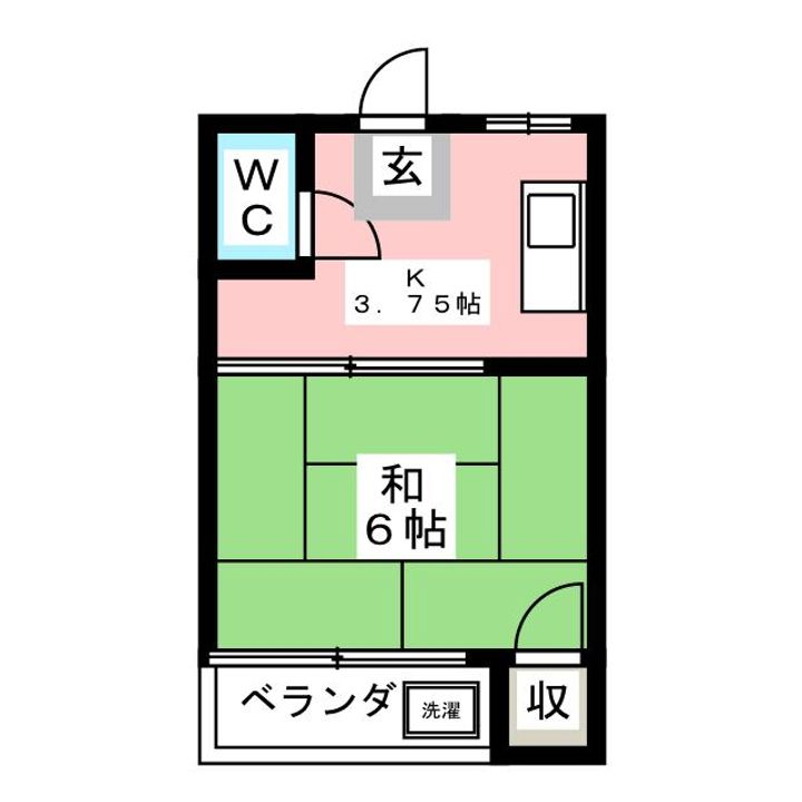 マンションユーガの間取り