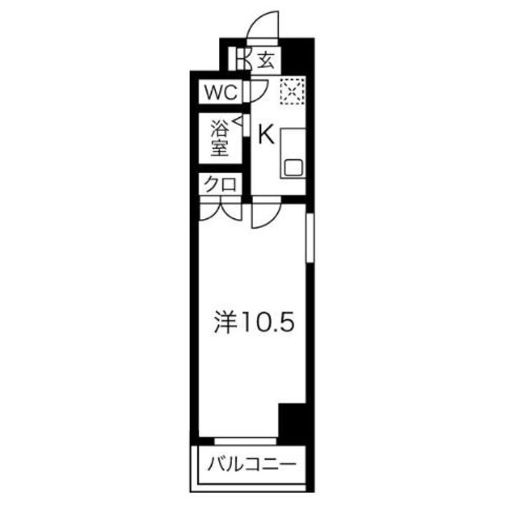 プログレッソ岩塚の間取り