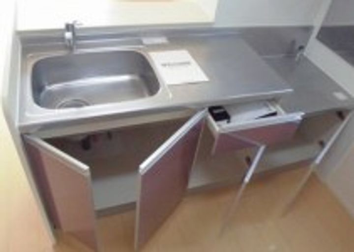 神奈川県海老名市国分南1(アパート)の賃貸物件のキッチン