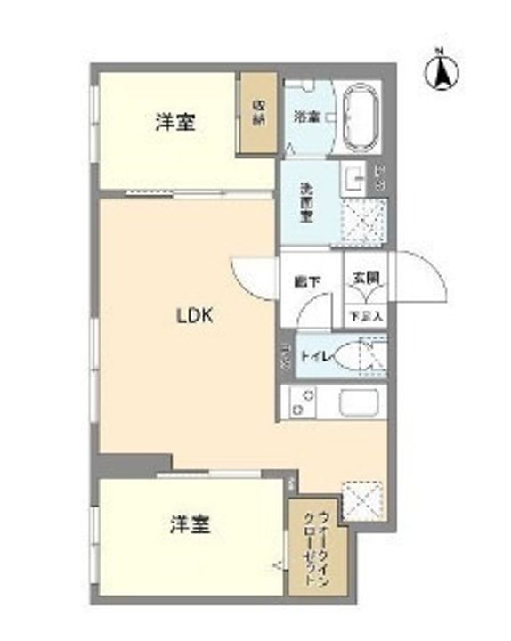 ウェルスクエア高円寺の間取り