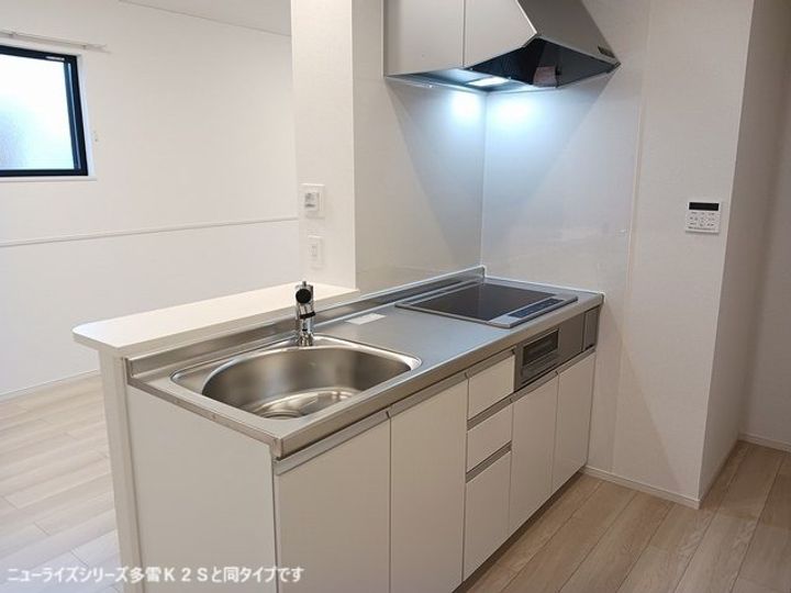 新潟県柏崎市大字両田尻(アパート)の賃貸物件のキッチン