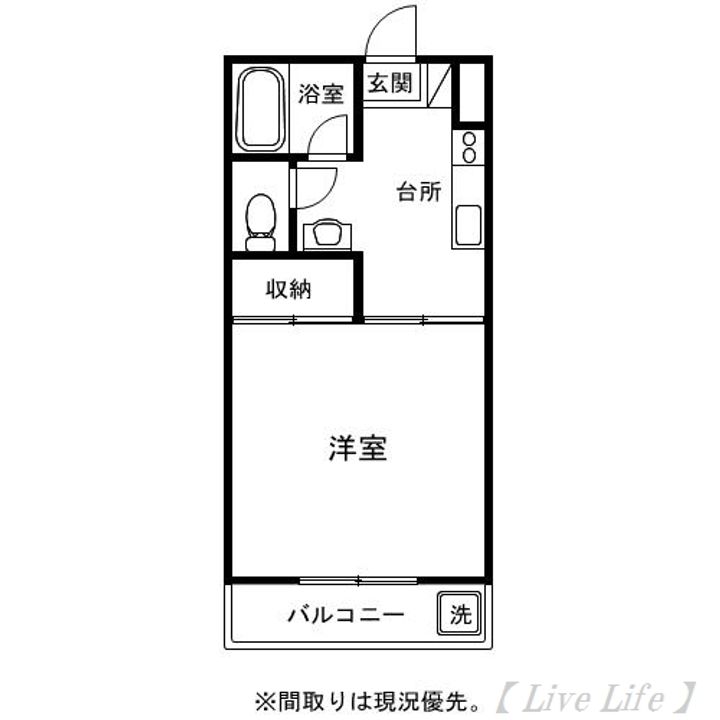 パールハイツの間取り
