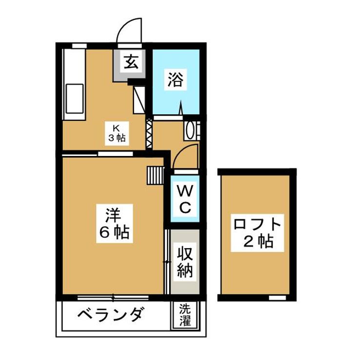 メゾン伊東の間取り
