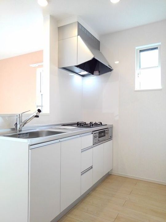 福島県福島市北矢野目字竹ノ花(アパート)の賃貸物件のキッチン