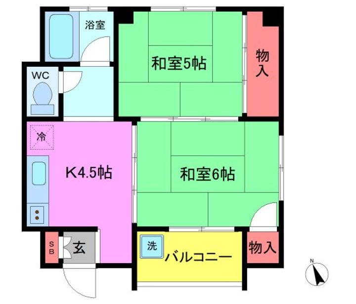ビラ・ヨーコソの間取り