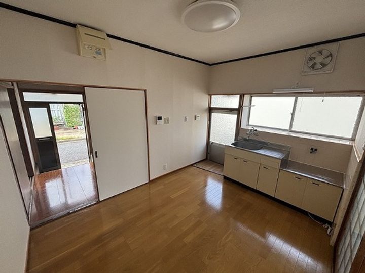 岡山県岡山市中区国府市場(一戸建)の賃貸物件のキッチン