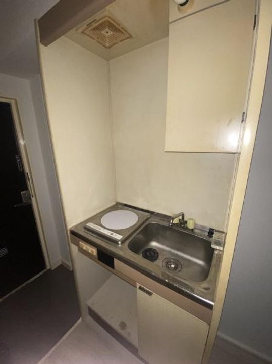 大阪府門真市朝日町(マンション)の賃貸物件のキッチン