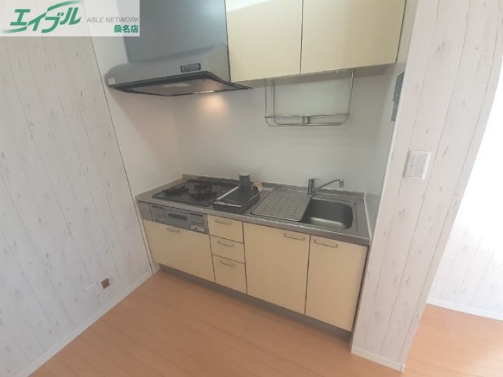 ナディア長折 B棟のキッチン