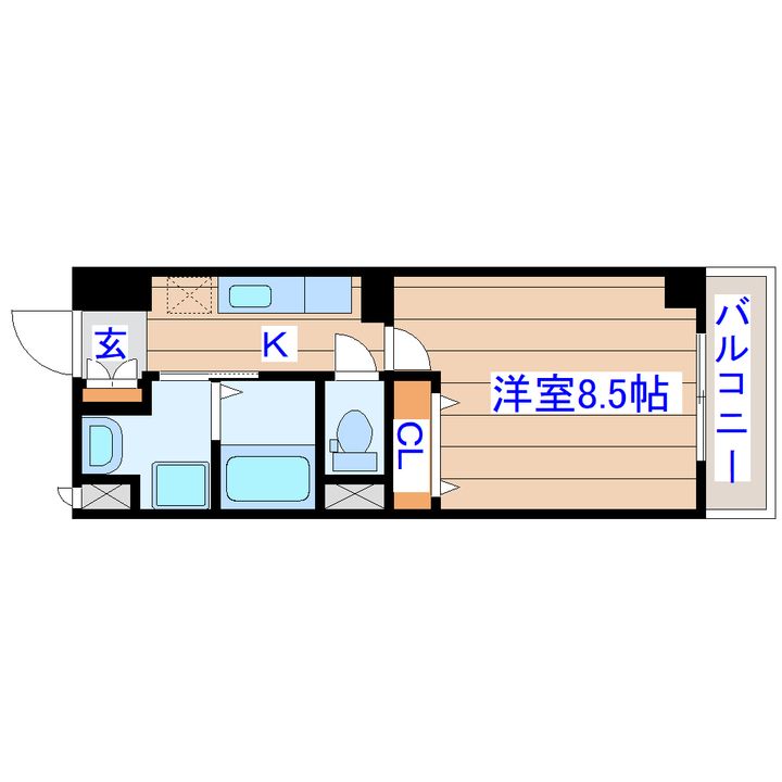 ベルフィオーレ二日町の間取り