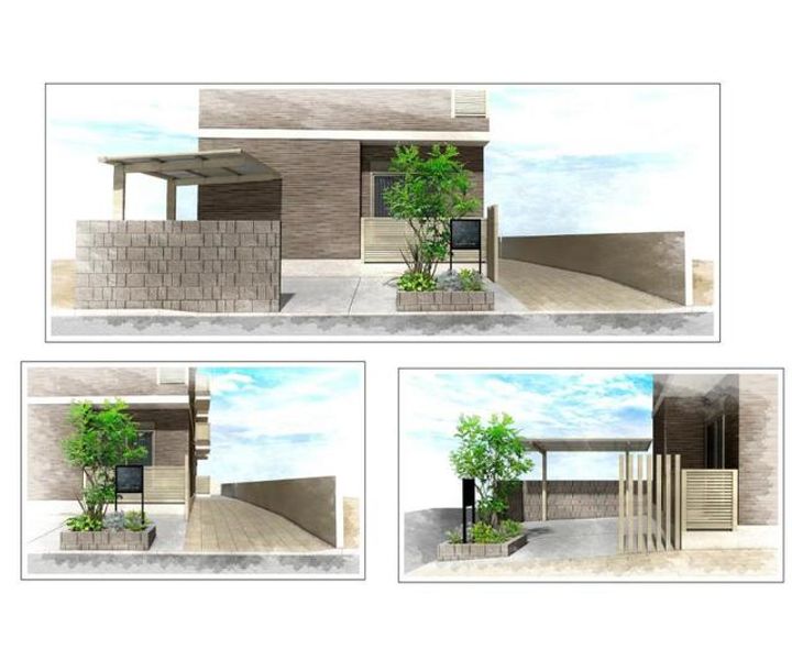 (仮称)川口市仲町1丁目計画の外観