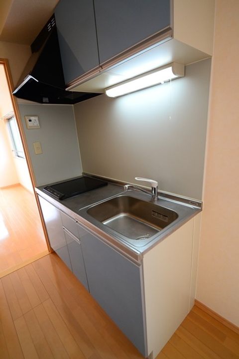 広島県呉市広古新開1(マンション)の賃貸物件のキッチン