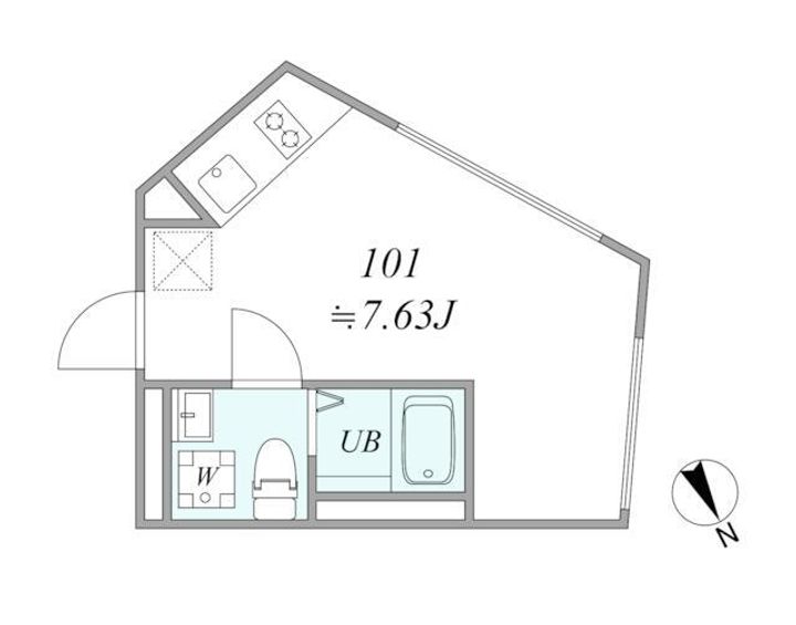 trias156の間取り