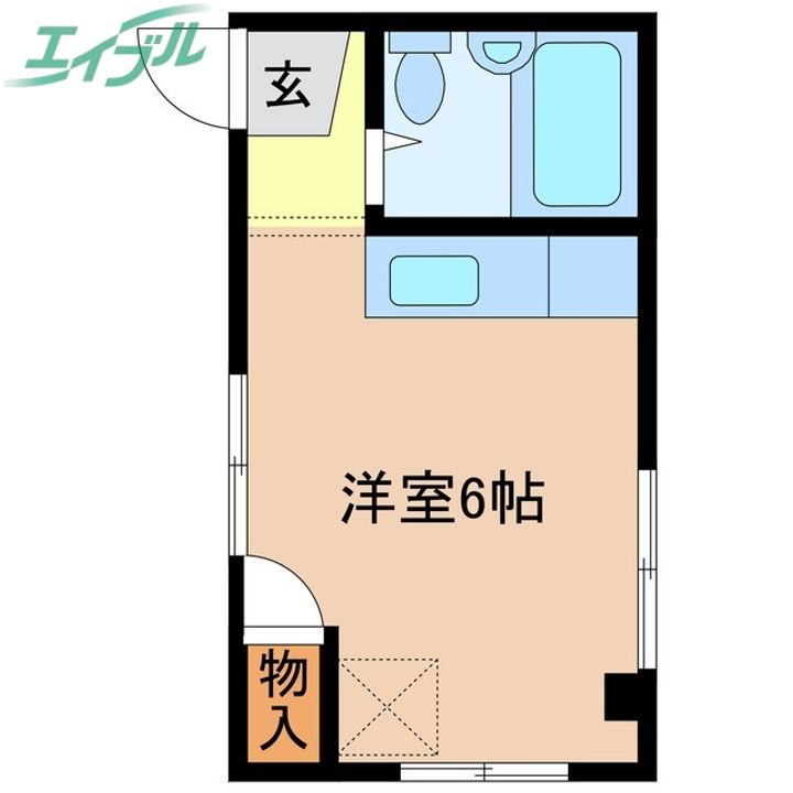 メゾンハピネスの間取り