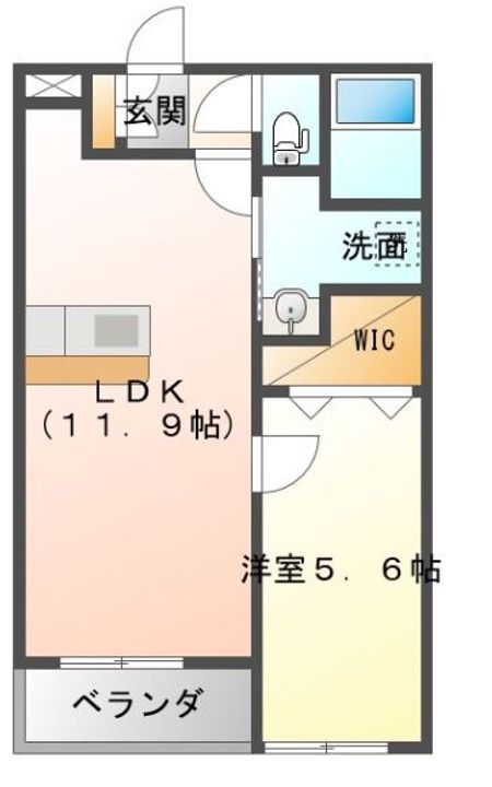 ヴィーナスヒルズ近見の間取り