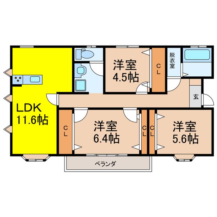 森下住宅の間取り
