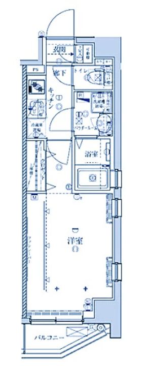 東京都墨田区菊川2(マンション)の賃貸物件の間取り