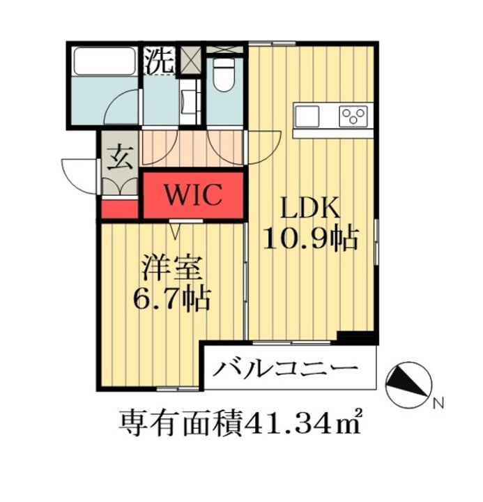 東京都江戸川区南篠崎町2(アパート)の賃貸物件の間取り
