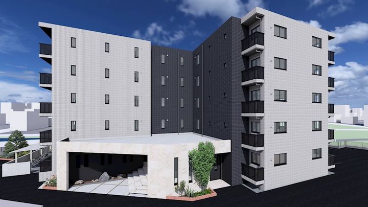 静岡県菊川市加茂(マンション)の賃貸物件の外観