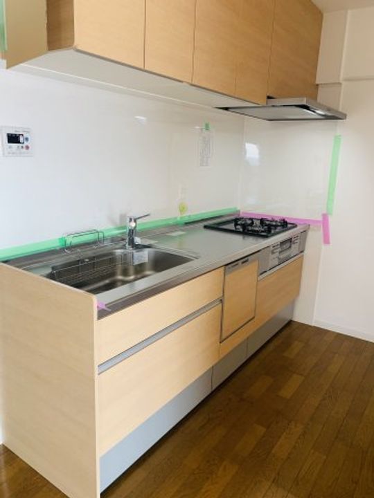 加古川グリーンシティC棟のキッチン