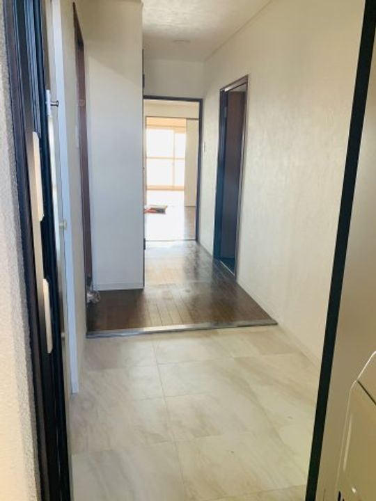 加古川グリーンシティC棟の玄関