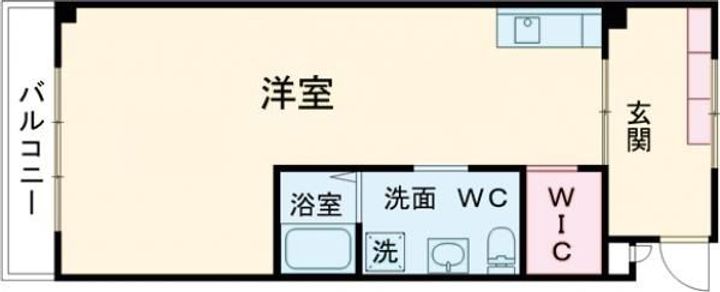 シーザーレジデンス福生の間取り