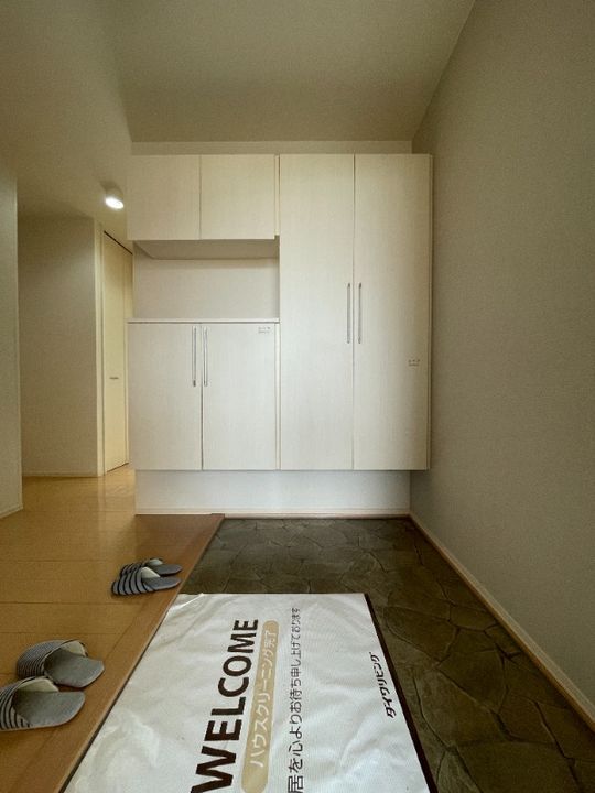 岡山県倉敷市福島(アパート)の賃貸物件の玄関
