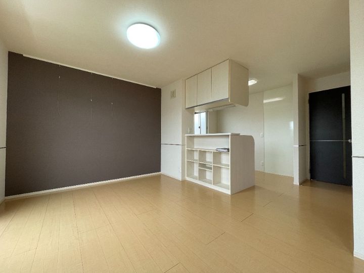 岡山県倉敷市福島(アパート)の賃貸物件の居間