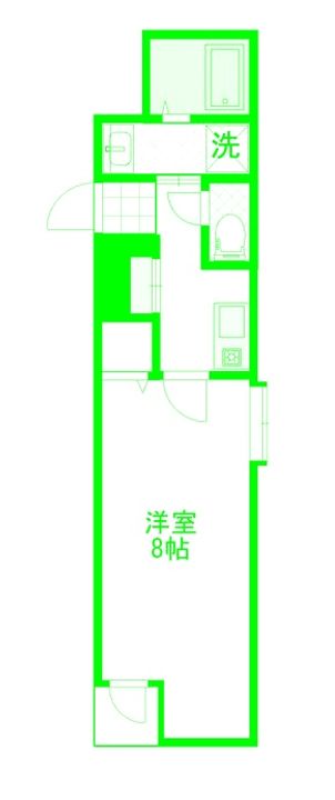 神奈川県横浜市南区白妙町4(マンション)の賃貸物件の間取り