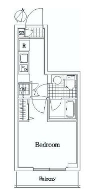 AXAS洗足池の間取り