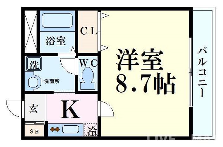 アンカステッロ二条の間取り