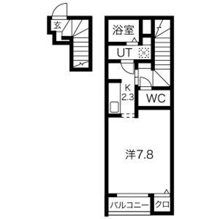 ウィスペリアの間取り